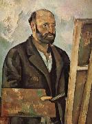 Paul Cezanne Self-Portrait with Palette Sweden oil painting artist